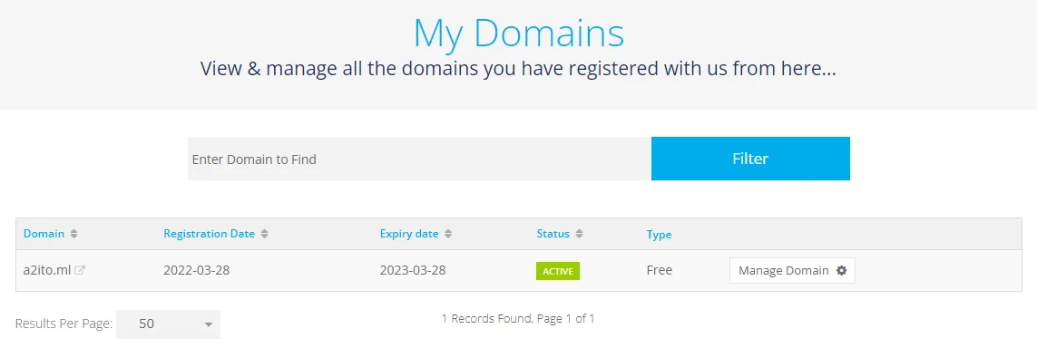 domain
